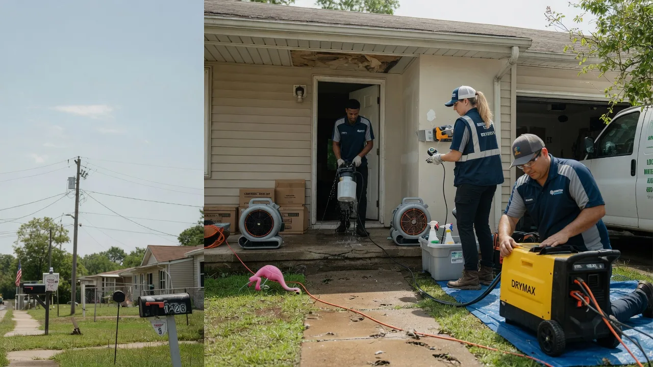Storm Damage Water Removal in Granville, WV near me